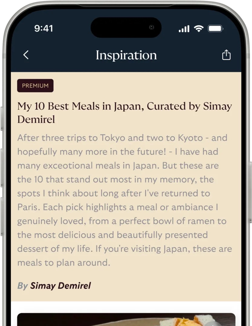 AmiGo premium article, My 10 Best Meals in Japan